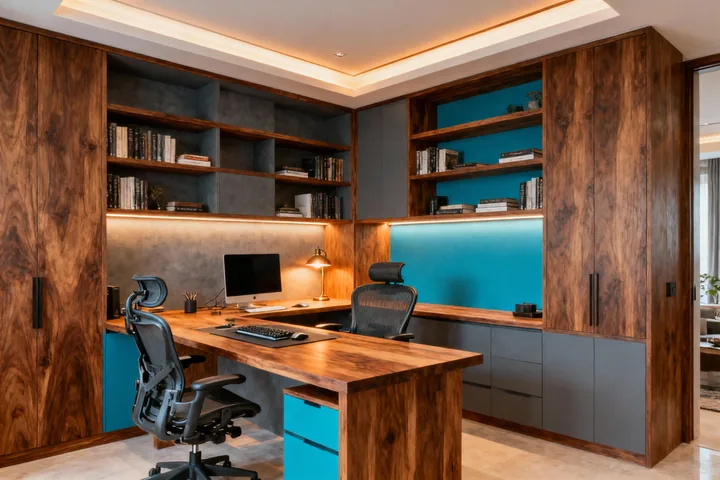 Home Office Planejado em Taubaté em Taubaté