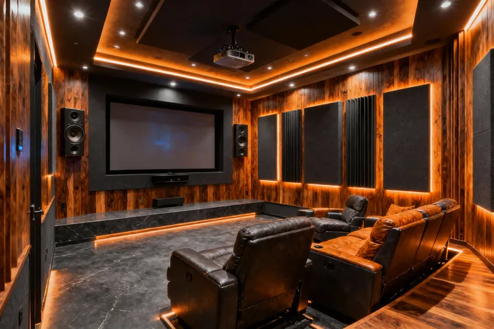 Home Theater Planejado em Taubaté em Taubaté